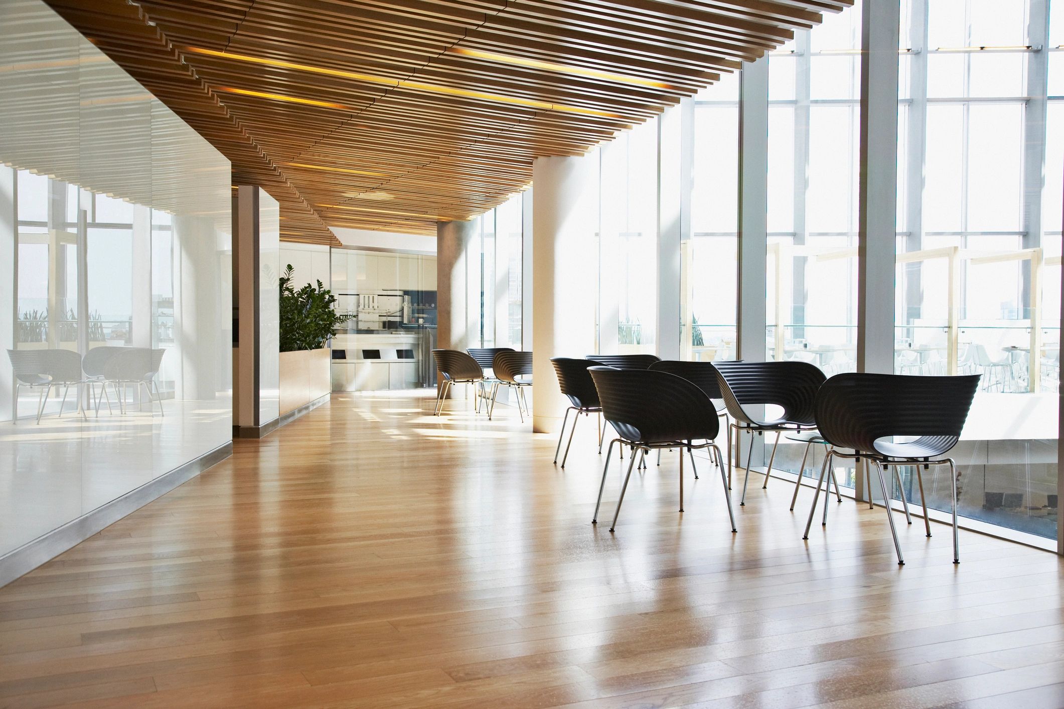 modern office workspace